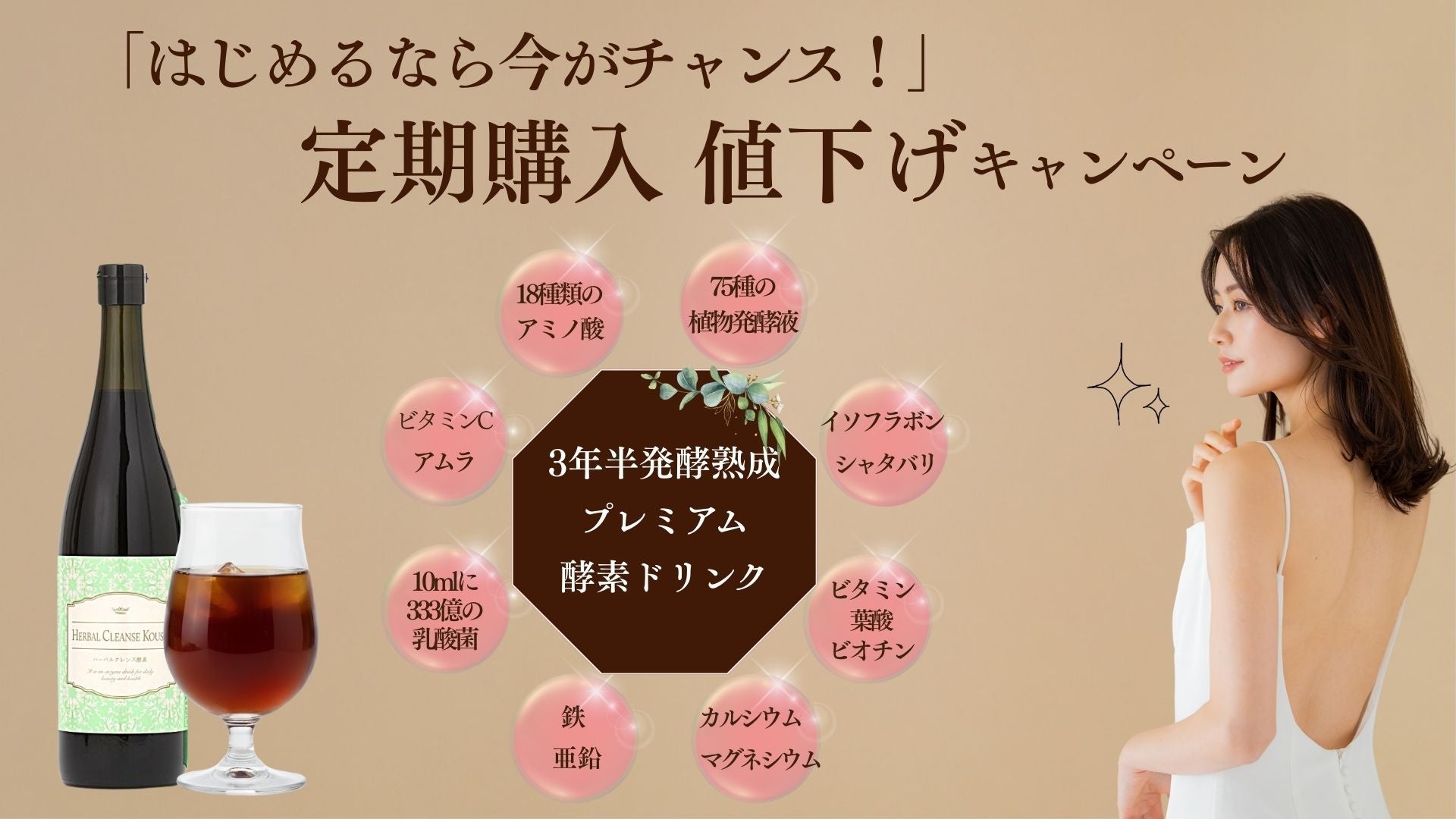 定期購入の値下げキャンペーンについて